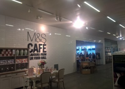 M&S Straford City; Cafe