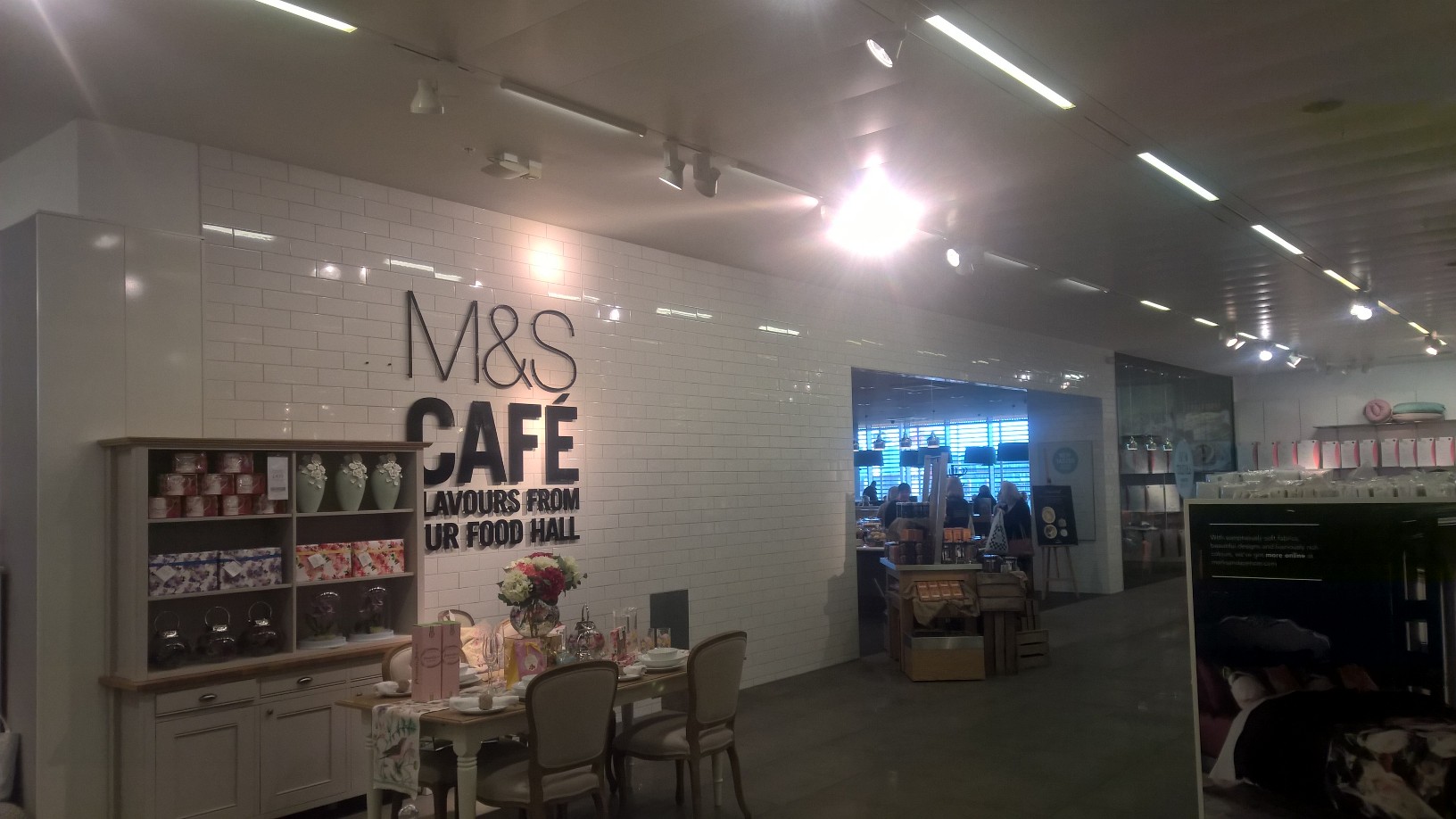 M&S Straford City; Cafe