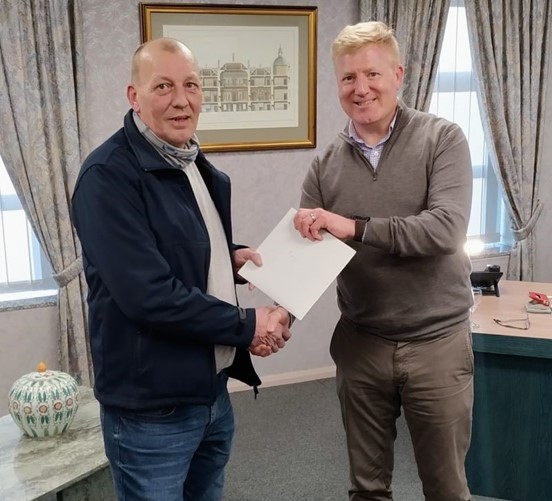 Congratulations Barry!